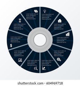 Modern Infographic Options Banner