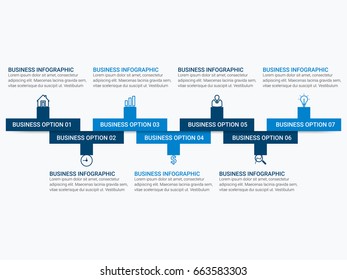 Modern Infographic Options Banner