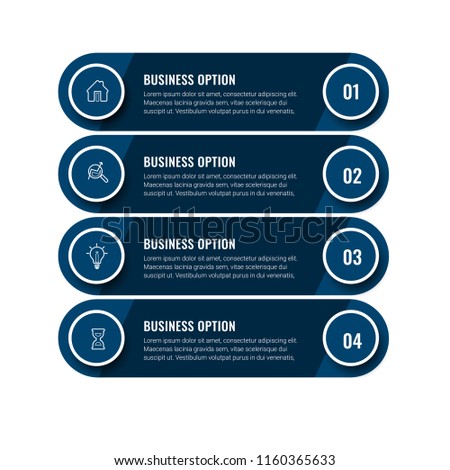 Modern Infographic Options Banner