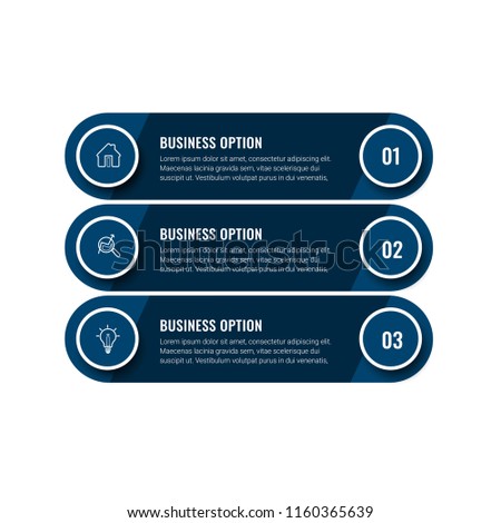 Modern Infographic Options Banner