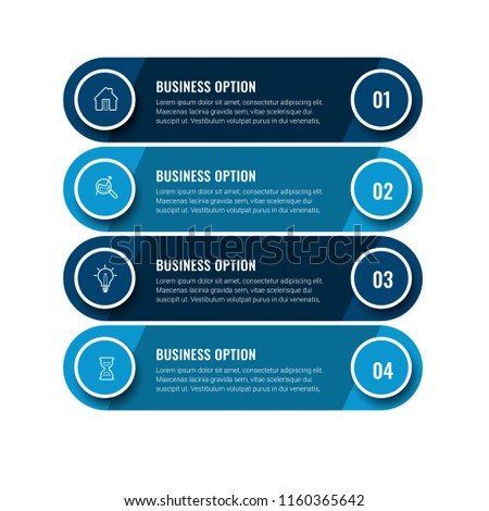 Modern Infographic Options Banner