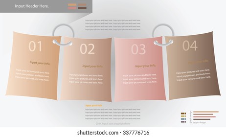 Modern infographic options banner. Vector illustration. can be used for workflow layout, diagram, number options, web design.