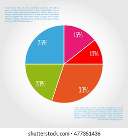 Banner moderno de opciones info-gráficas. Ilustración del vector