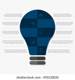 Modern Infographic Options Template