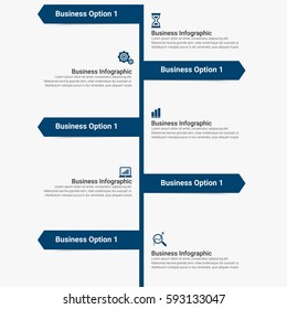 Modern Infographic Options Template