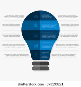 Modern Infographic Options Template