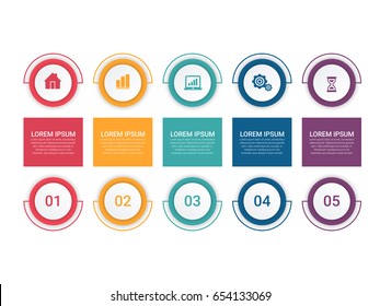 Modern Infographic Options Template