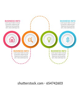 Modern Infographic Options Template