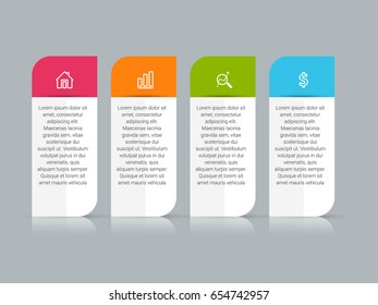 Modern Infographic Options Template