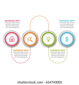 Modern Infographic Options Template