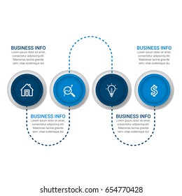 Modern Infographic Options Template