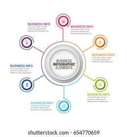 Modern Infographic Options Template