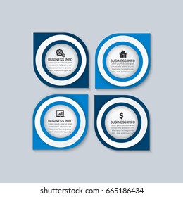 Modern Infographic Options Template.