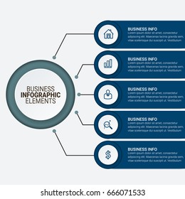 Modern Infographic Options Template