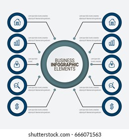 Modern Infographic Options Template