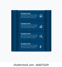 Modern Infographic Options Template
