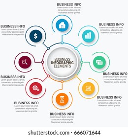 Modern Infographic Options Template