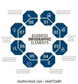 Modern Infographic Options Template