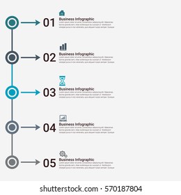 Modern Infographic Options Template. Business infographic