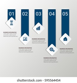 Modern Infographic Paper Template