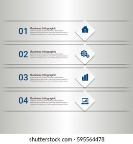 Modern Infographic Paper Template
