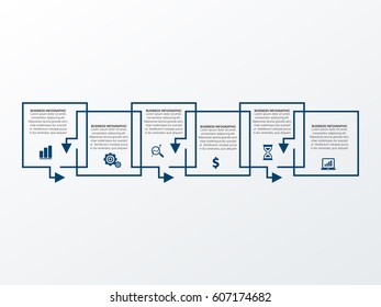 Modern Infographic Paper Template