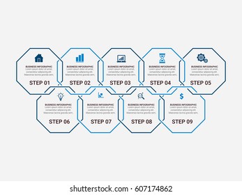 Modern Infographic Paper Template