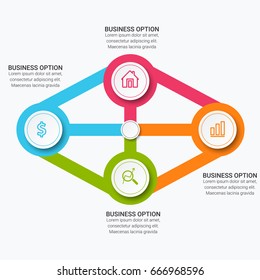 Modern Infographic Paper Template