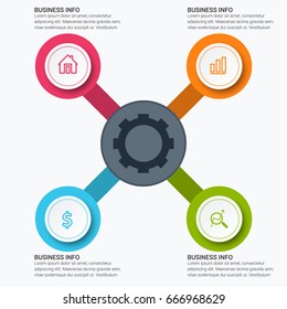 Modern Infographic Paper Template