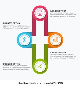 Modern Infographic Paper Template