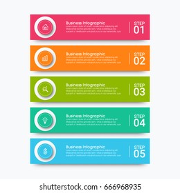 Modern Infographic Paper Template