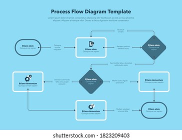 Flowchart Tab Infographic Element Stock Vector (Royalty Free) 247512019 ...