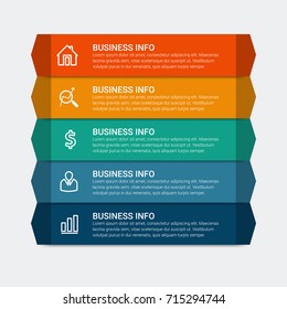 Modern Infographic Process Template