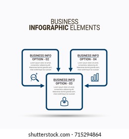 Modern Infographic Process Template