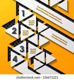modern infographic, realistic design elements
