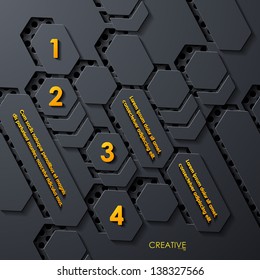 modern infographic, realistic design elements