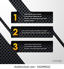modern infographic, realistic design elements