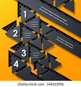 modern infographic, realistic design elements