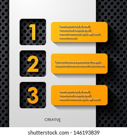 modern infographic, realistic design elements