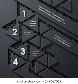 modern infographic, realistic design elements