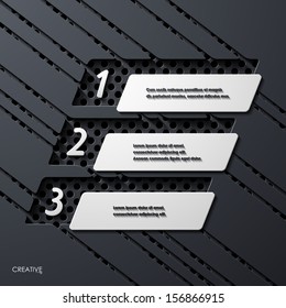modern infographic, realistic design elements