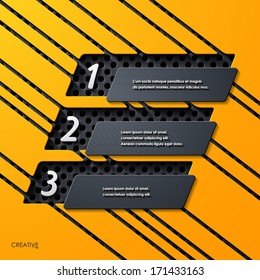 modern infographic, realistic design elements