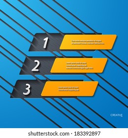modern infographic, realistic design elements