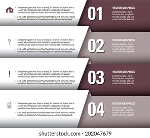 Modern Infographic. Realistic Design Elements. 