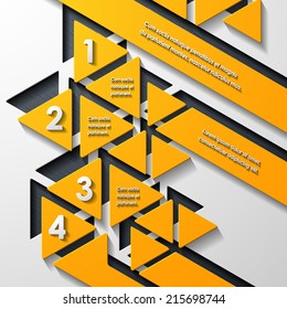 modern infographic, realistic design elements