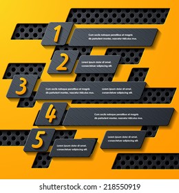 modern infographic, realistic design elements