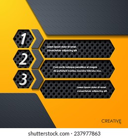 modern infographic, realistic design elements