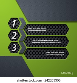 modern infographic, realistic design elements