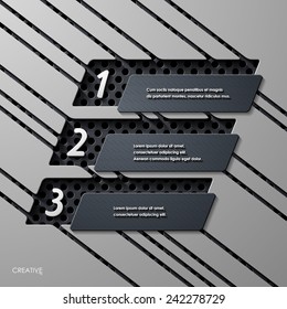 modern infographic, realistic design elements