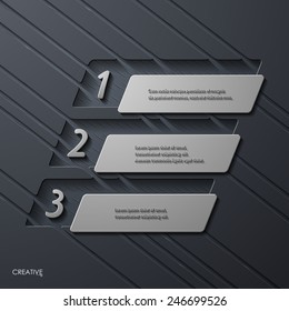 modern infographic, realistic design elements